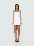 Powell Mini Dress White