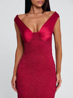 SYLORA MAXI DRESS RED