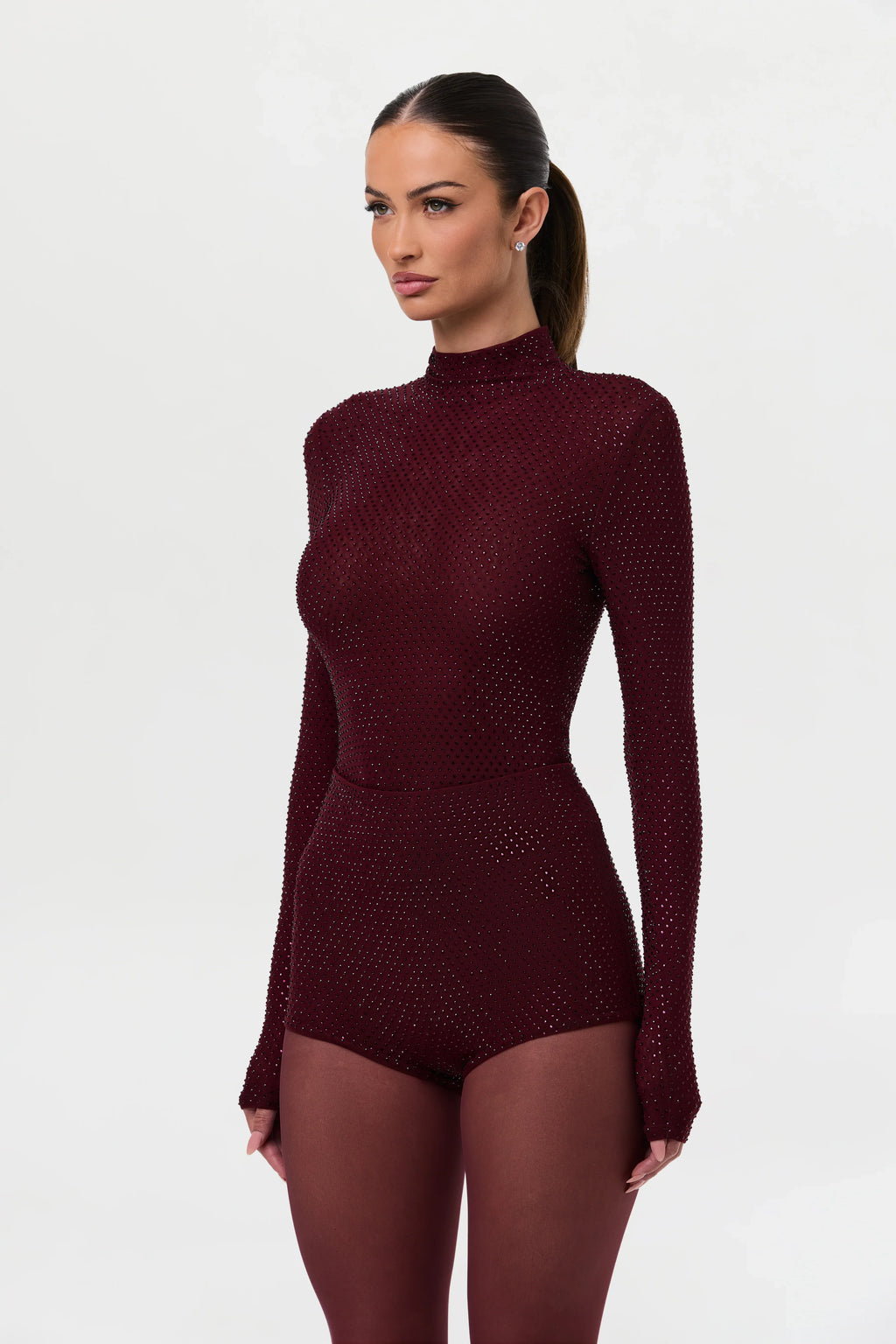 Crystal High Waisted Hot Pants