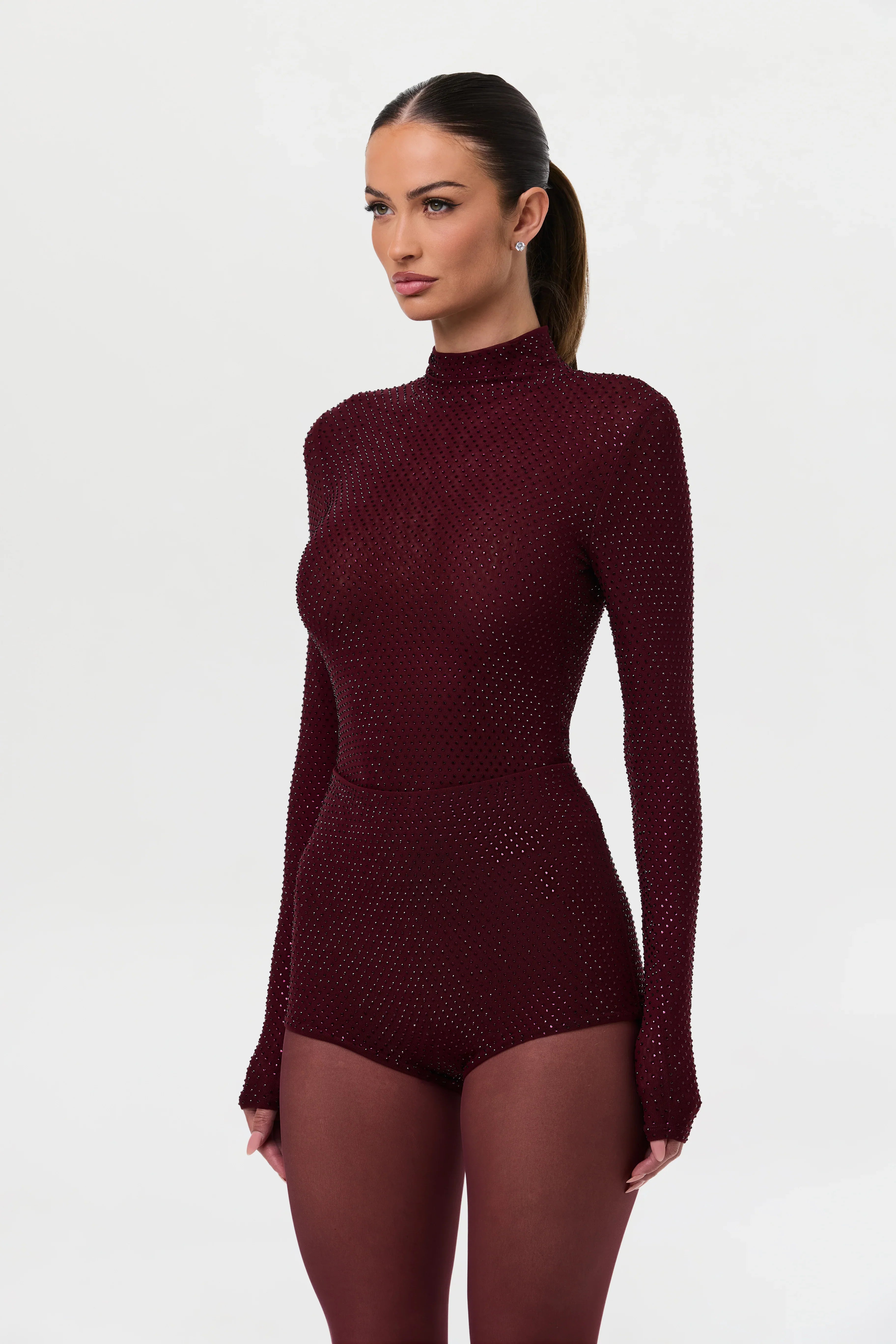 Crystal High Waisted Hot Pants