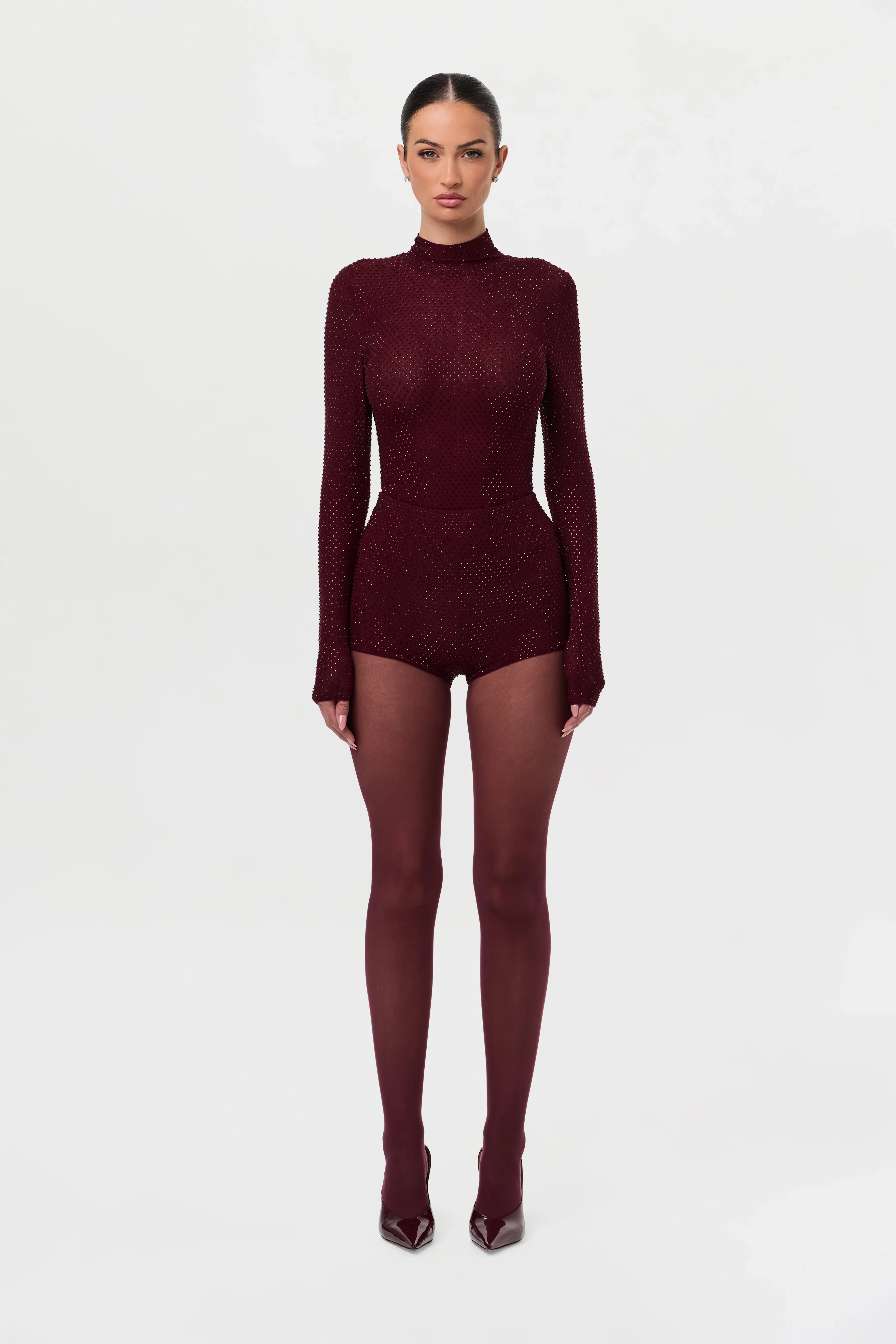 Crystal High Waisted Hot Pants