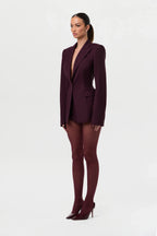 High Waist Suited Shorts