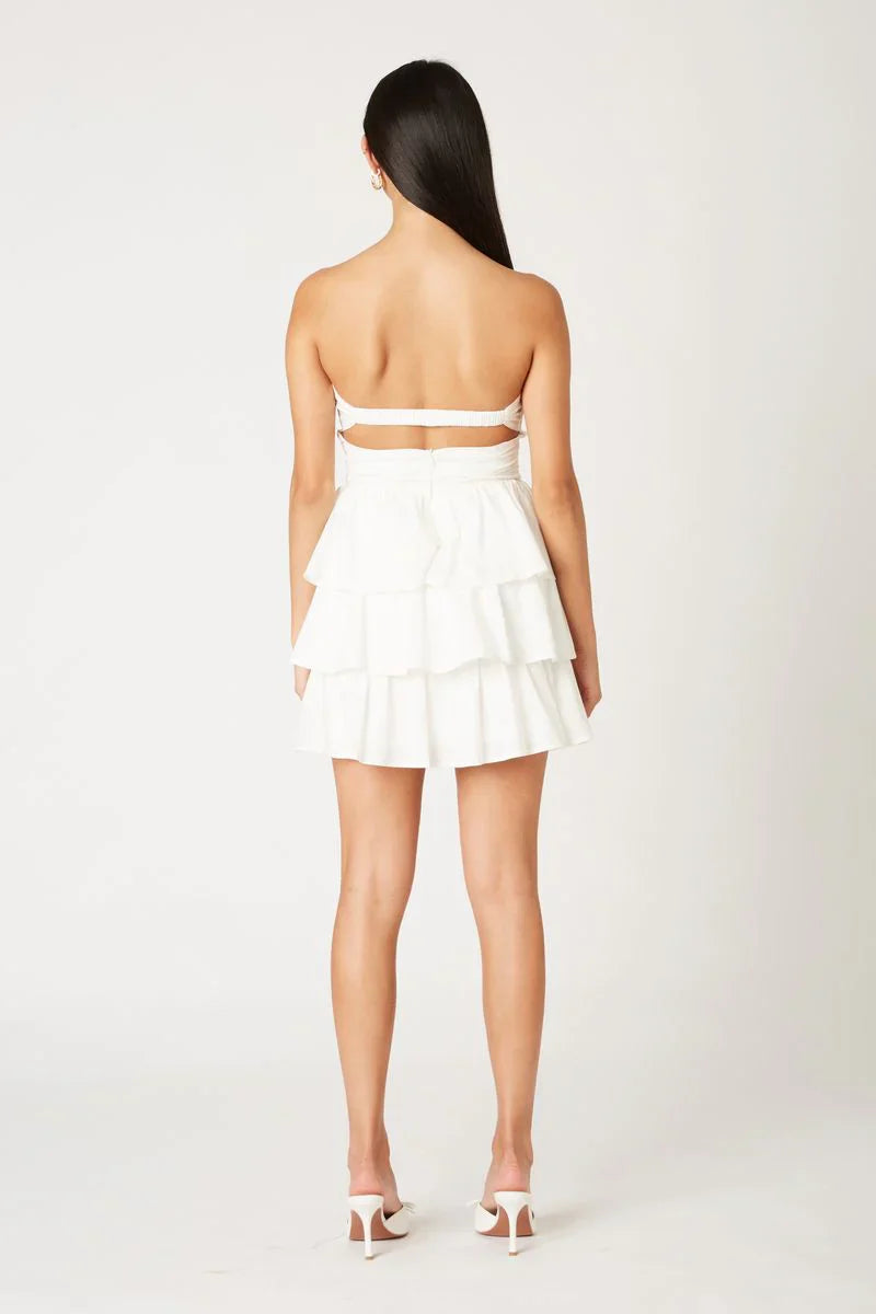 Tiered Mini Dress