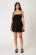 Open Back Smocked Dress