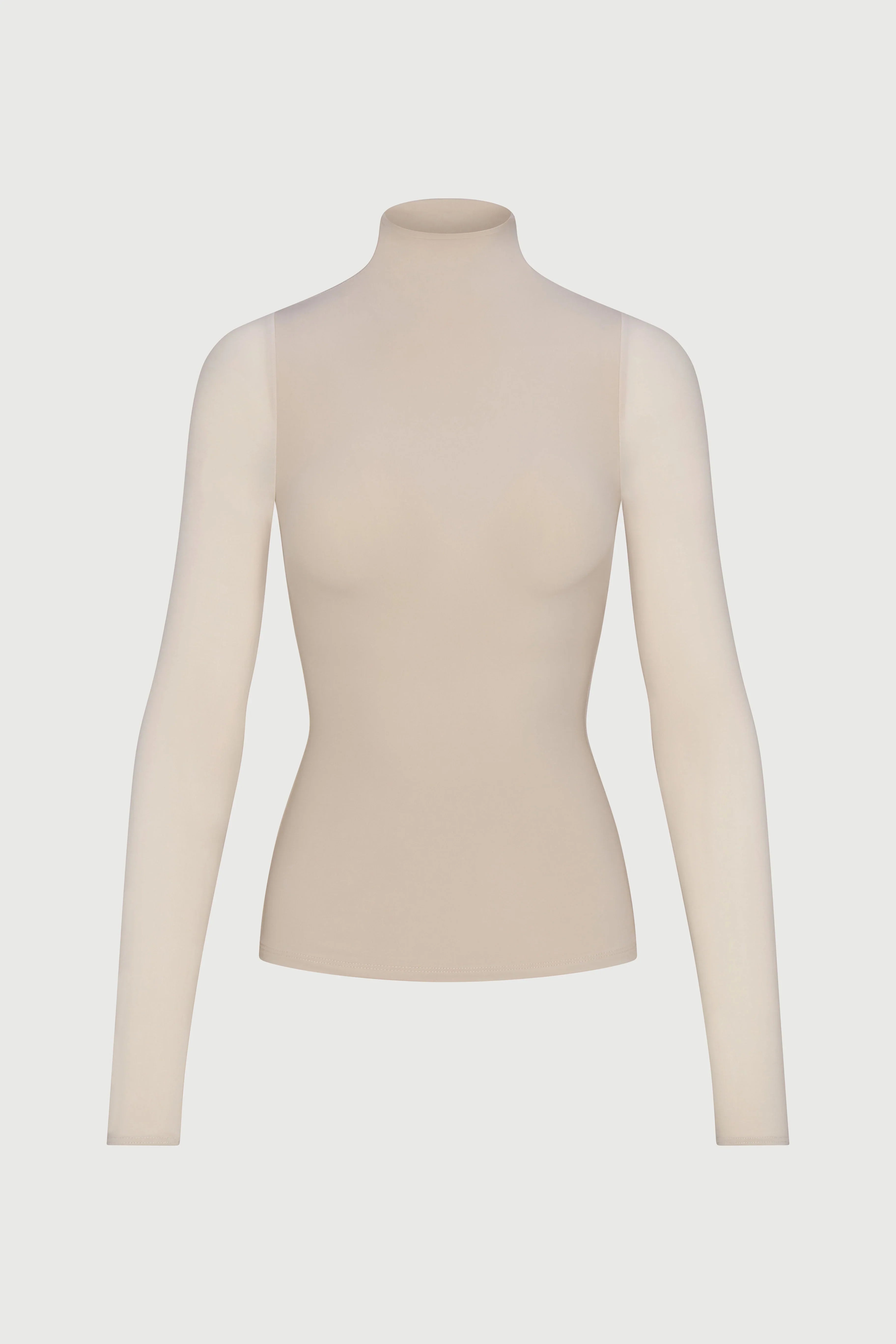 Naked Mock Neck Top