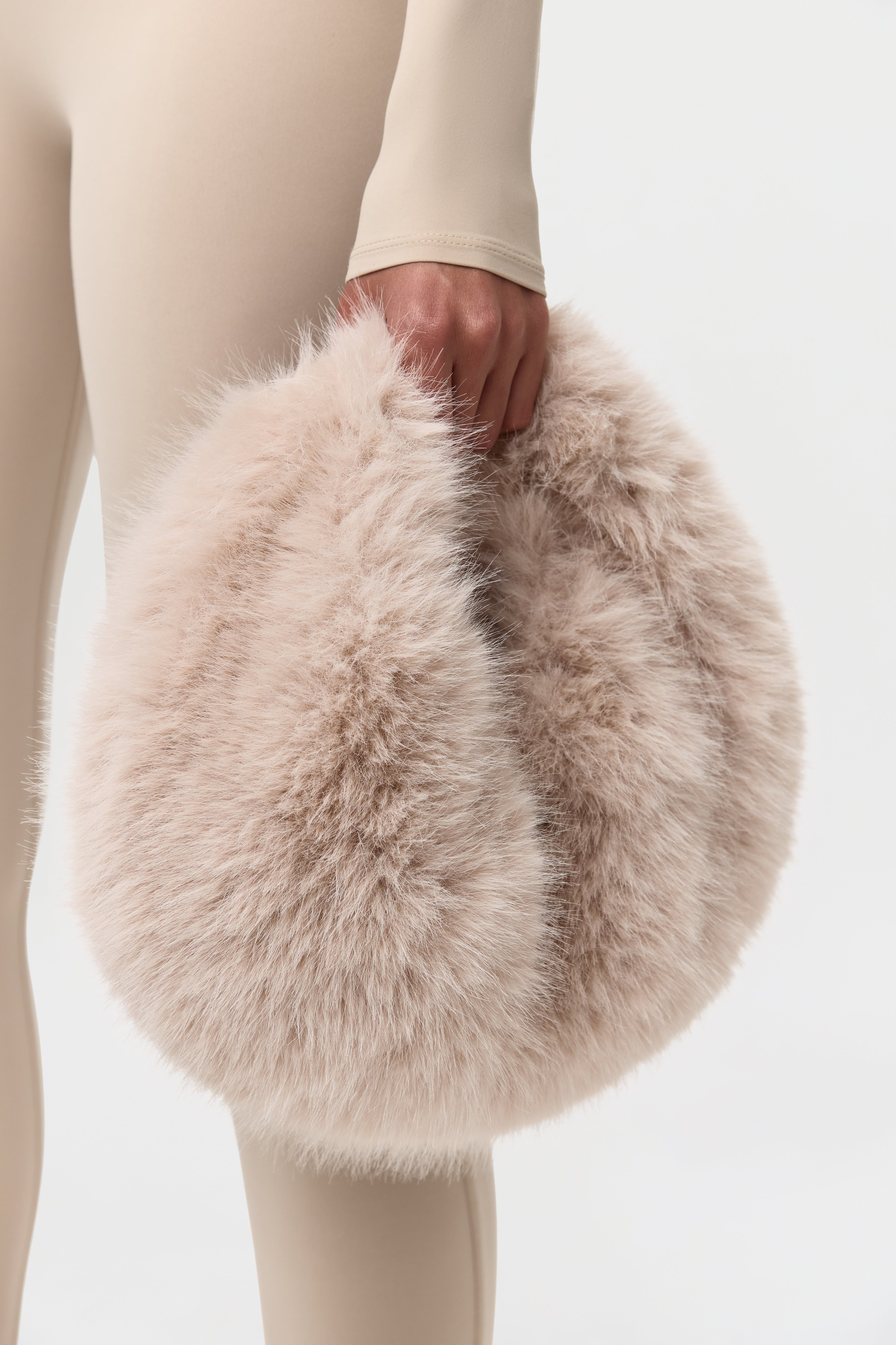 Faux Fur Plush Mini Bag