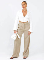 Archer Black Tailored Pants – Lower Impact Sustainable Essential