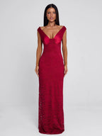 SYLORA MAXI DRESS RED