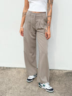 Archer Black Tailored Pants – Lower Impact Sustainable Essential