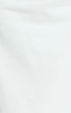 Genni Midi Dress - Strapless A Line Linen Blend Dress in White