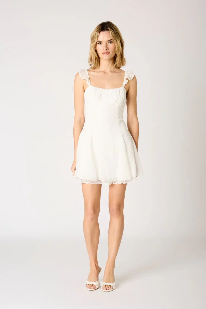 Milkmaid Mini Dress