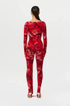 Bare Body Boatneck Draped Top