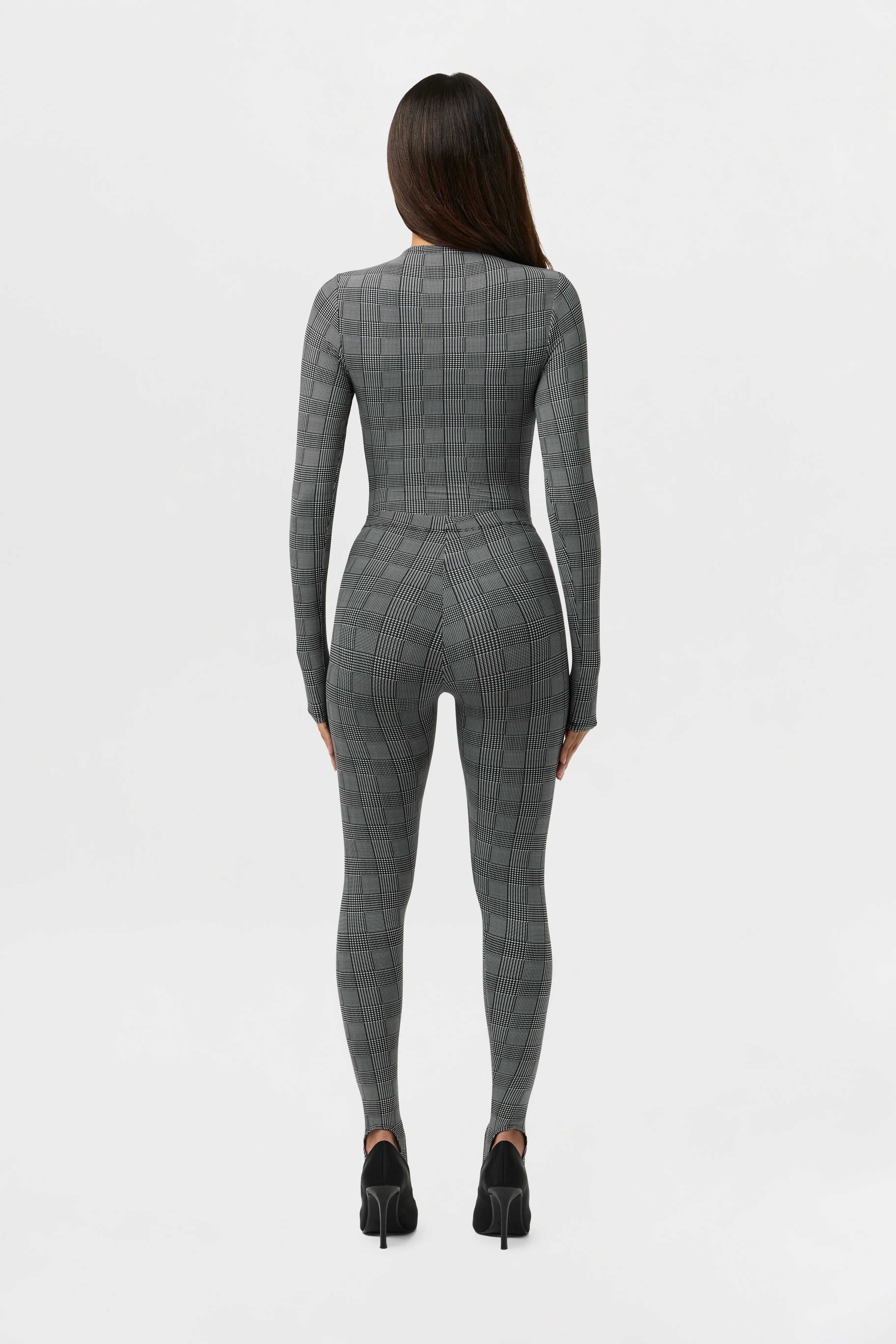 Naked Print Stirrup Legging