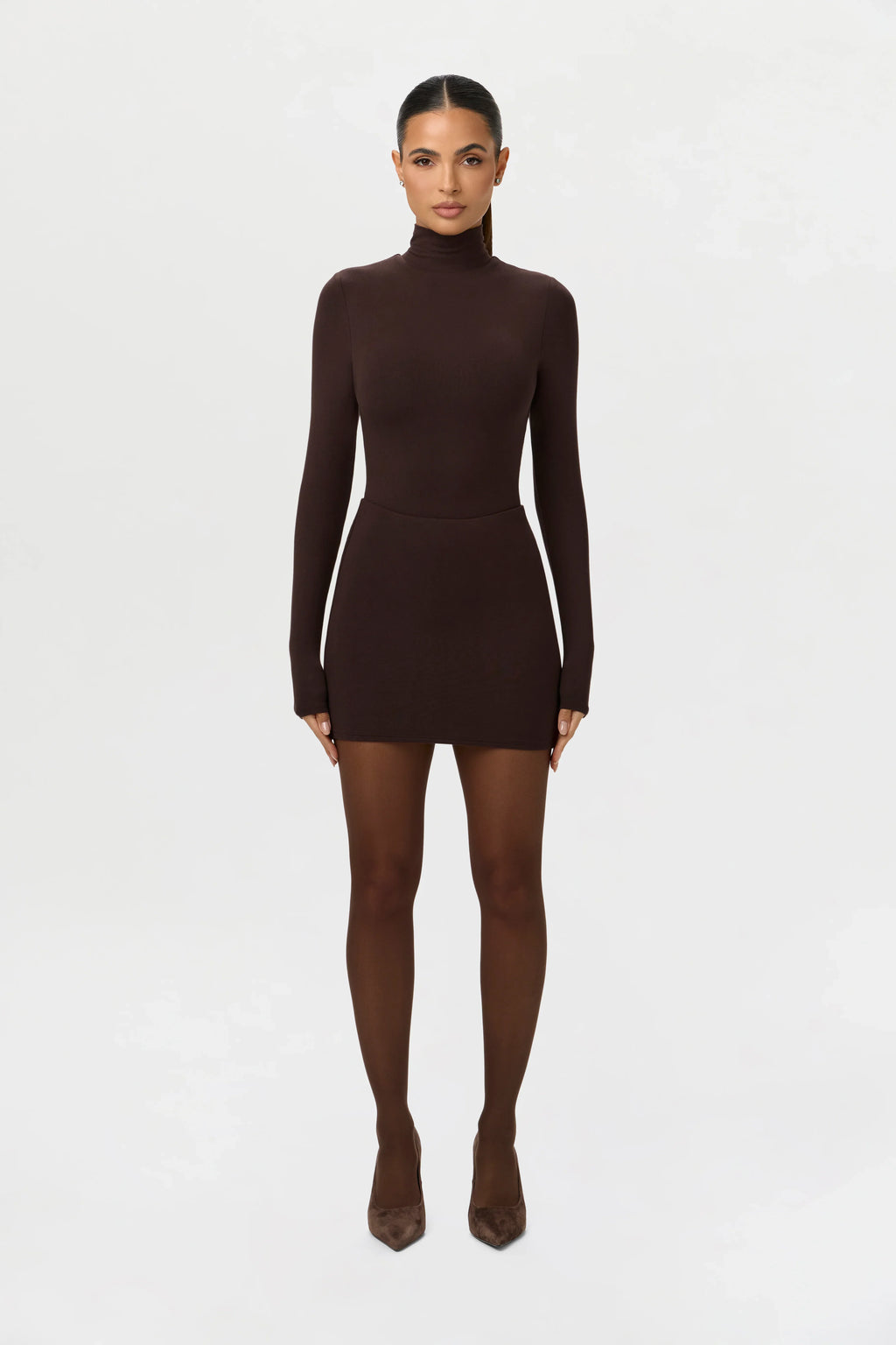 Butter Contour Mini Skirt