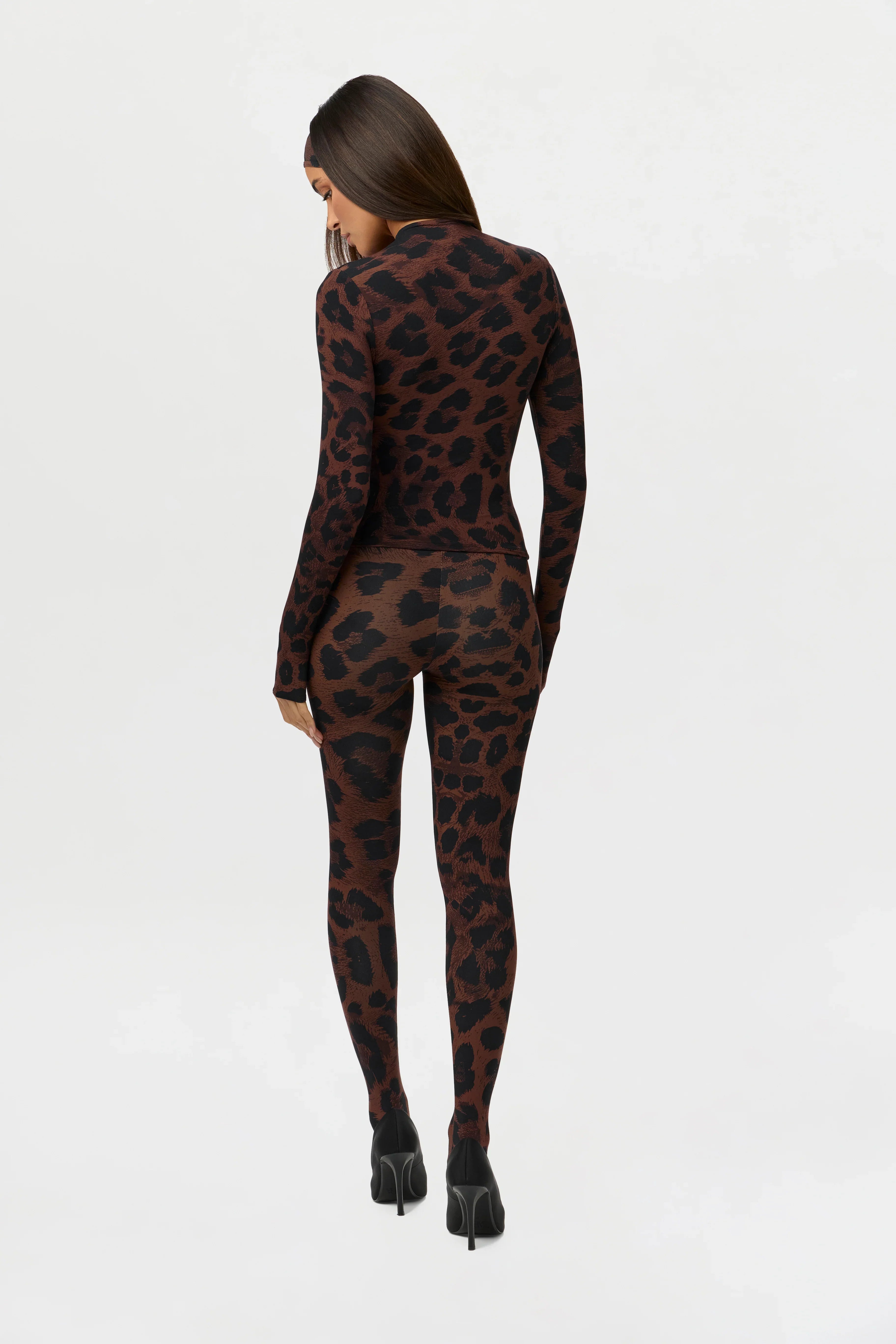 Naked Print Tights