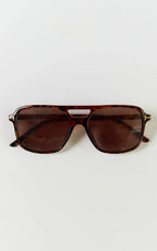 Vera Sunglasses - Square Sunglasses in Torte
