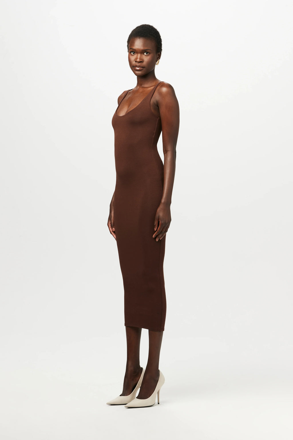 NW Sculpt Tank Midi Dress