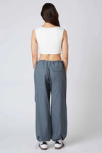 Mid-Rise Parachute Pant