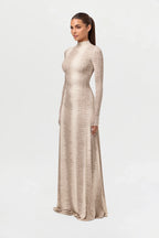 Naked Animal Print Maxi Dress