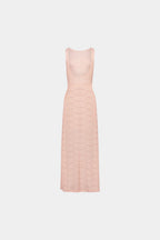 Ruffled Maxi Dress | Coral Pink