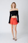 Tiered Mini Skort