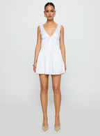 Soul Shining Mini Dress White