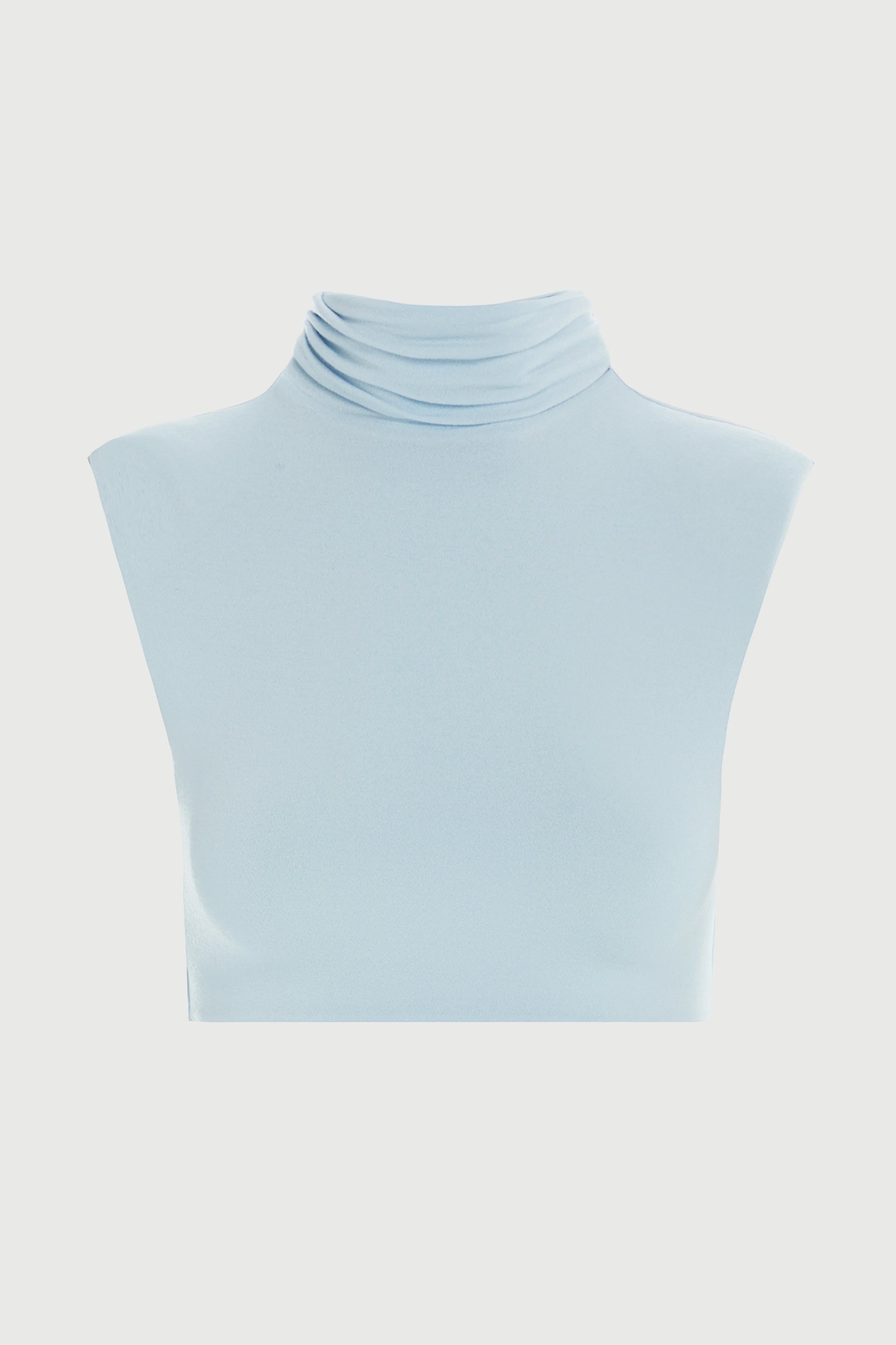 NW Turtleneck Sleeveless Crop Top