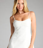 Effortlessly Sweet A-Line Mini Dress
