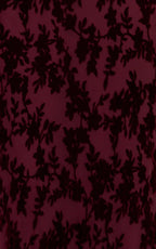 June Maxi Dress - Cowl Neck Scooped Back Slip Dress in Wine