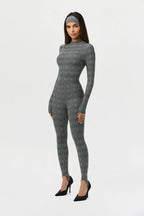 Naked Print Stirrup Legging