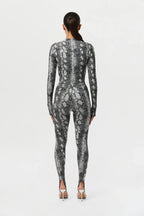 Naked Print Stirrup Legging
