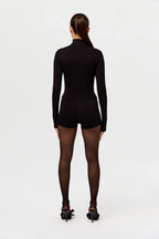 Smooth Turtleneck Sculpt Top