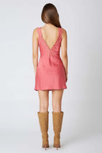 Satin Mini Dress