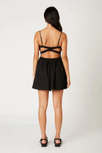 Open Back Smocked Dress