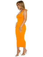 NW Sculpt Tank Midi Dress