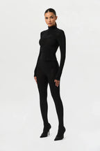 Crystal Closed Toe Leggings