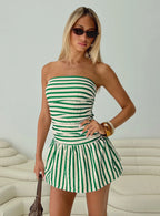 Montebello Strapless Mini Dress Multi Tall