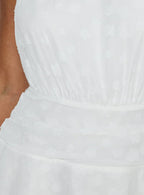 Lucky Ones Halter Mini Dress White