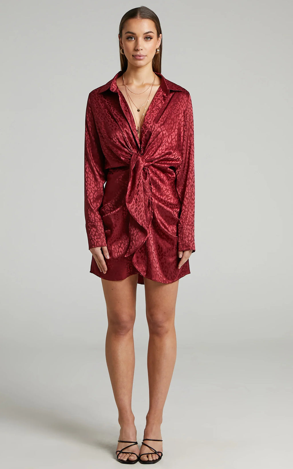 Runaway The Label - Ruby Rose Dress - In Cherry