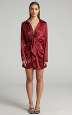 Runaway The Label - Ruby Rose Dress - In Cherry