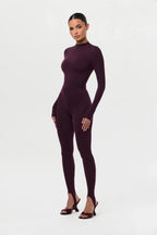 Naked Mock Neck Top