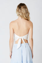 Satin Scarf Top