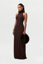 Naked Faux Fur Maxi Dress