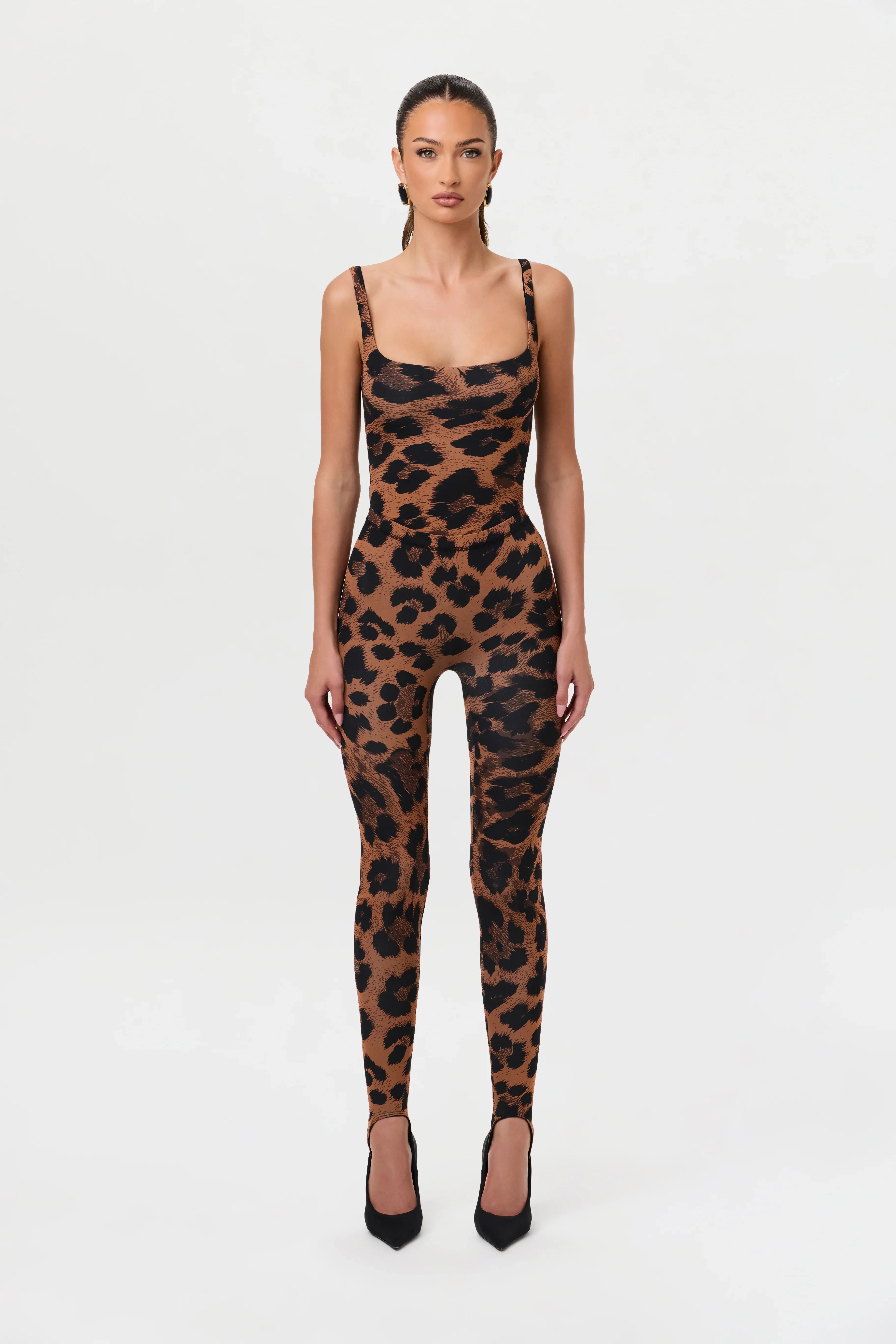Naked Print Stirrup Legging