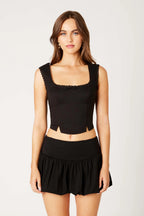 Scoopneck Corset Top