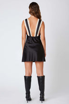 Satin Mini Dress