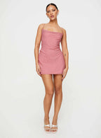 Celena Mini Dress Dusty Pink / Floral
