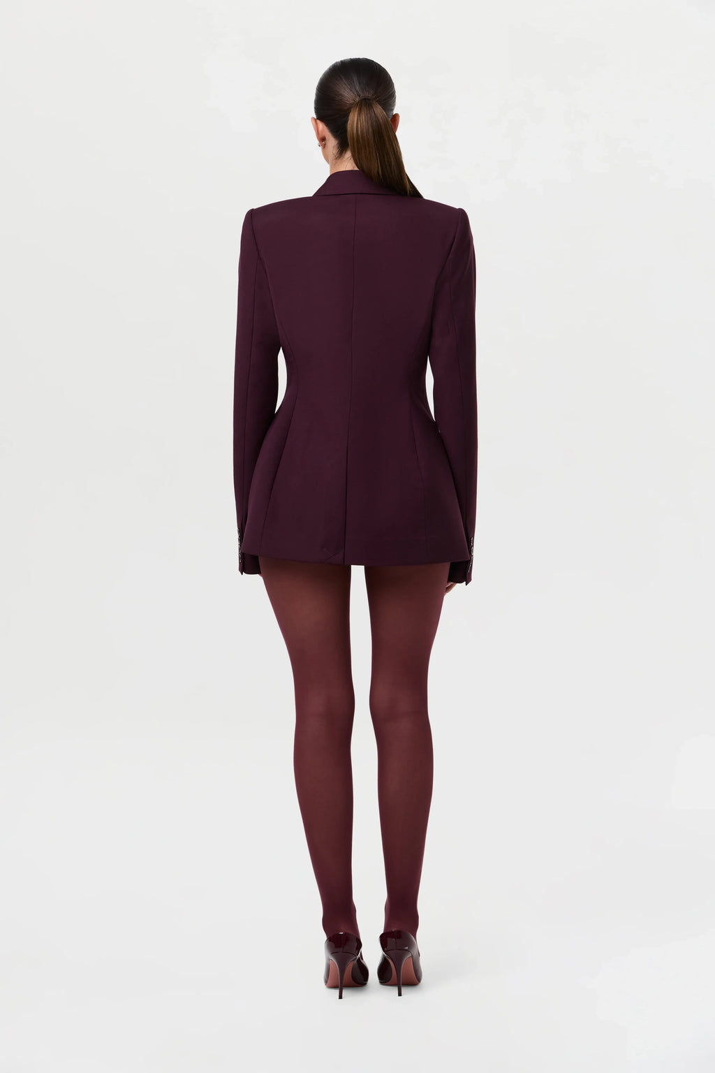 High Waist Suited Shorts