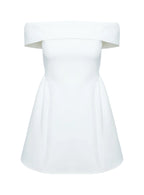 Main Character Strapless Mini Dress White