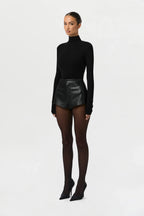 Vegan Leather Hot Pants